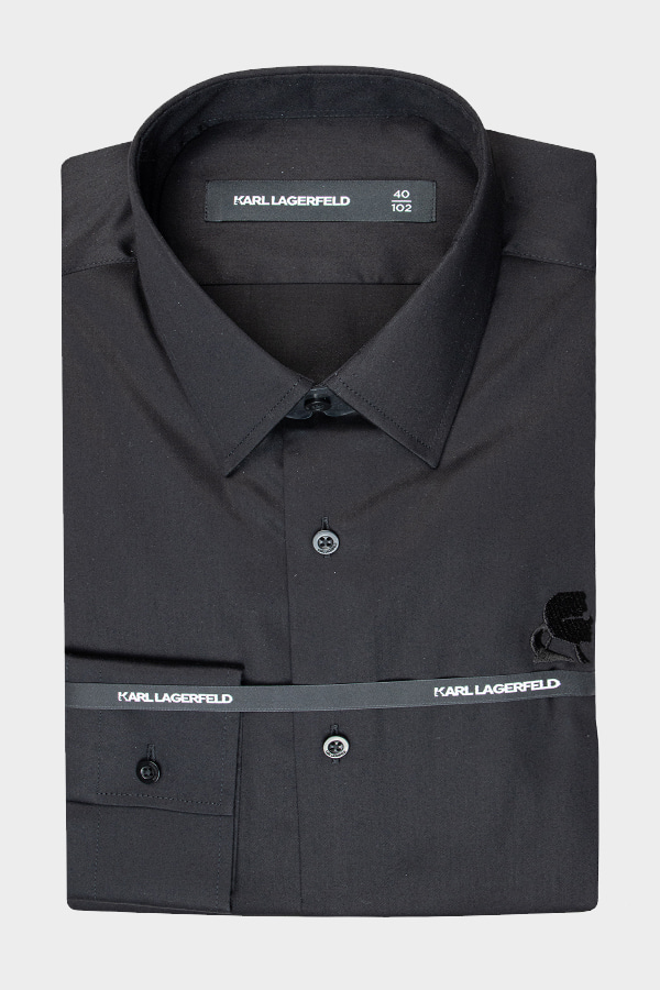 ΠΟΥΚΑΜΙΣΟ KARL LAGERFELD - 990 ΜΑΥΡΟ